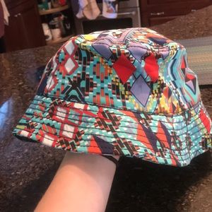 Geometric Bucket Hat